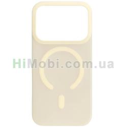 Накладка MagSafe CASE LAB Silicone Softy iPhone 17 Pro Yellow