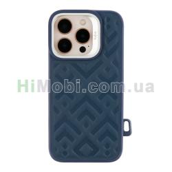 Накладка MagSafe Kajsa Briquette Collection Rhombus iPhone 16 Pro Max Blue