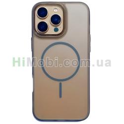 Накладка MagSafe TPU CASE LAB New color matte for Apple iPhone 14 Pro Black