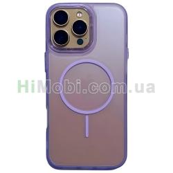 Накладка MagSafe TPU CASE LAB New color matte for Apple iPhone 14 Pro Elegant purple