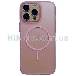 Накладка MagSafe TPU CASE LAB New color matte for Apple iPhone 14 Pro Max Pink