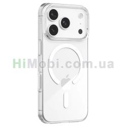 Накладка MagSafe Protect CASETORI iPhone 17 Pro metall button