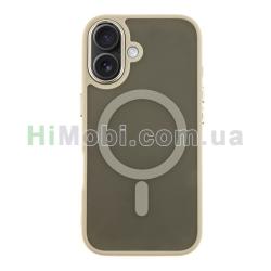 Накладка MagSafe TPU+PC Space Magnetic Color iPhone 16 Grey