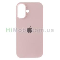 Накладка Silicone Case Full iPhone 16 (19) Pink sand