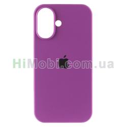 Накладка Silicone Case Full iPhone 16 (43) Grape