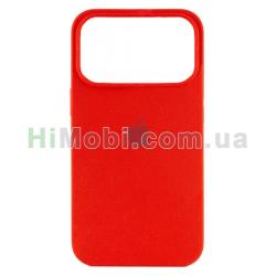 Накладка Silicone Case Full iPhone 17 Pro Max (14) Red