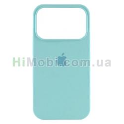 Накладка Silicone Case Full iPhone 17 Pro (17) Turquoise