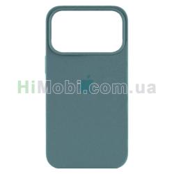 Накладка Silicone Case Full iPhone 17 Pro (55) Pine green