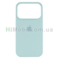 Накладка Silicone Case Full iPhone 17 Pro Max (58) Sky blue