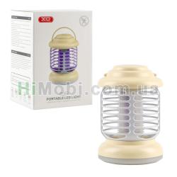 Ліхтар-лампа антімоскіт кемпінговий XO YH10 1200 мАч бежевий