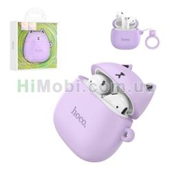 Навушники бездротові Hoco EW45 Lilac Cat