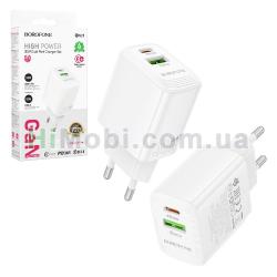 МЗП Borofone BN29 PD30W+QC3.0 GaN білий