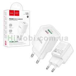МЗП Hoco C149A PD30W+QC3.0 білий