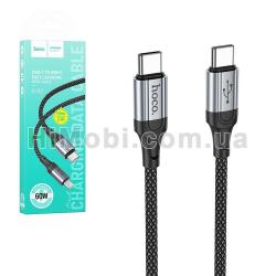 PD кабель Hoco X102 Type-C 60W 1.0m чорний