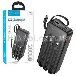 Зовнішній акумулятор (power bank) Hoco J146A 20000mAh чорний