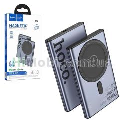 Зовнішній акумулятор (power bank) Hoco Q32 PD 20W 5000mAh Metal gray