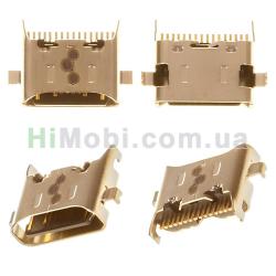 Роз'єм зарядки Samsung A207/ A215/ A226/ A045/ A146/ Moto XT2097-6 16 pin