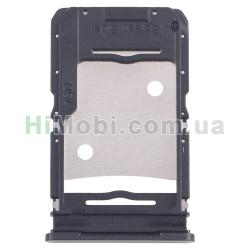 Тримач Sim-карти і карти пам'яті Infinix Note 30 Obsidian Black на 2 Sim