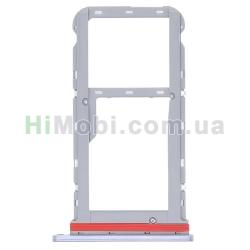 Тримач Sim-карти і карти пам'яті Motorola XT2135 Moto G60 Dynamic Gray на 2 Sim