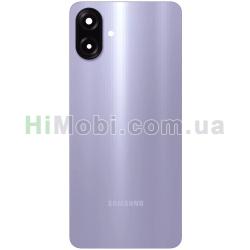 Задня кришка Samsung A075 Galaxy A07 4G Light Violet + скло камери оригінал