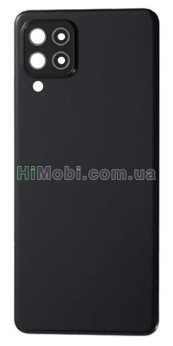 Задня кришка Samsung A225 Galaxy A22 4G Black + скло камери