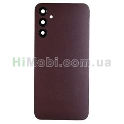 Задня кришка Samsung A245 Galaxy A24 Dark Red + скло камери оригінал