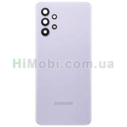 Задня кришка Samsung A325 Galaxy A32 4G Awesome Light Violet + скло камери