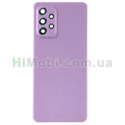 Задня кришка Samsung A525 Galaxy A52 4G Awesome Violet + скло камери