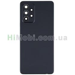 Задня кришка Samsung A525 Galaxy A52 4G Awesome Black + скло камери