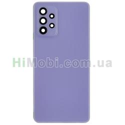 Задня кришка Samsung A725F Galaxy A72/ A726B Awesome Violet + скло камери оригінал