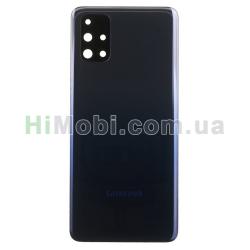 Задня кришка Samsung M317 Galaxy M31s Mirage Blue + скло камери оригiнал