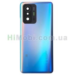 Задня кришка Xiaomi 11T/ 11T Pro Celestial Blue + скло камери