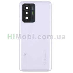 Задня кришка Xiaomi 11T/ 11T Pro Moonlight White + скло камери