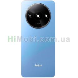 Задня кришка Xiaomi Redmi A3 Star Blue + скло камери
