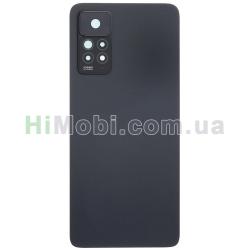 Задня кришка Xiaomi Redmi Note 11 Pro 4G Black + cкло камери оригiнал