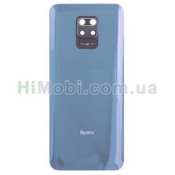 Задня кришка Xiaomi Redmi Note 9 Pro/ 9 Pro Max/ 9S Interstellar Gray + скло камери оригiнал