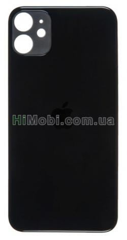 Задня кришка iPhone 11 Black з великим отвором під камеру оригінал PRC