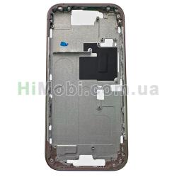 Середня частина корпусу iPhone 16 Pro Natural Titanium знятий з телефона