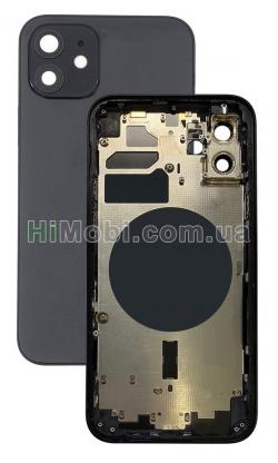 Корпус iPhone 12 Black (металева рамка/ корпус)