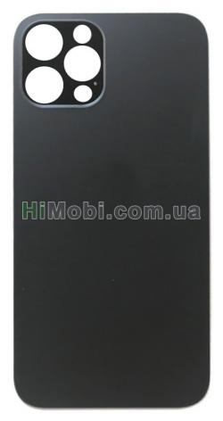 Задня кришка iPhone 12 Pro Max Graphite з великим отвором під камеру оригінал PRC