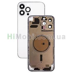 Корпус iPhone 13 Pro Max Silver (металева рамка/ корпус) оригінал знятий з телефона