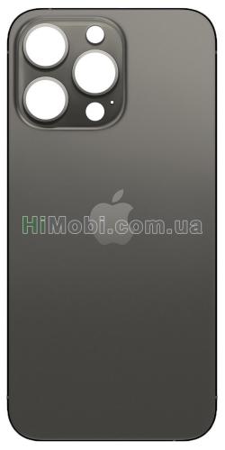 Задня кришка iPhone 13 Pro Graphite з великим отвором під камеру оригінал