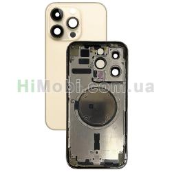 Корпус iPhone 14 Pro Gold (металева рамка/ корпус) оригінал