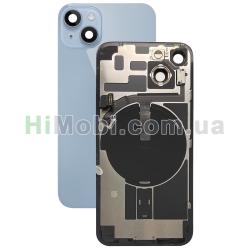 Корпус iPhone 14 Blue оригінал знятий з телефона