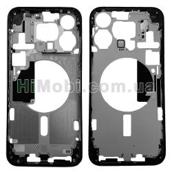 Середня частина корпусу iPhone 15 Pro Max White Titanium знятий з телефона