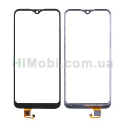 Сенсор (Touch screen) Samsung A015/ M015 Galaxy A01 2019 чорний + ОСА плiвка