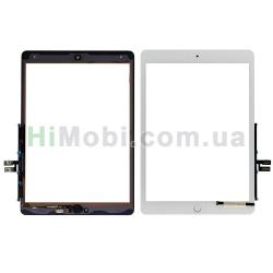 Сенсор (Touch screen) iPad 10.2 2021 (A2602/ A2603/ A2604/ 2605) білий оригінал повний комплект