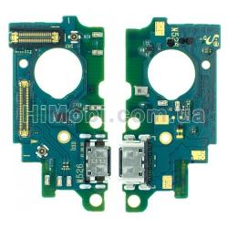 Шлейф Samsung M526 Galaxy M52 5G плата з роз'ємом зарядки та мікрофоном оригiнал