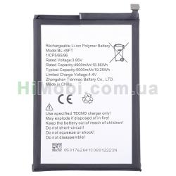 АКБ оригінал BL-49FT Tecno Pop 4 Pro(BC3)/ Pop 4(BC2)/ Spark 6 Go(KE5)/ Spark 5 Pro(KD7)/ Camon 15