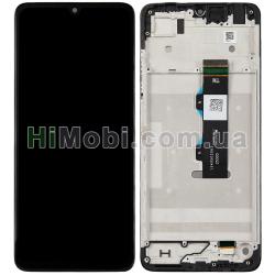 Дисплей Motorola XT2535 Moto G06 чорний оригінал PRC + рамка